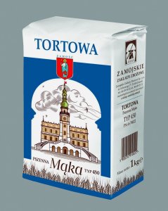 Mąka tortowa Zamojskie Zakłady Zbożowe 1KG 1