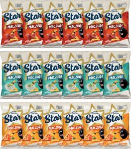 Star Star Maczugi Chrupki kukurydziane o smaku pizzy 80 g 7