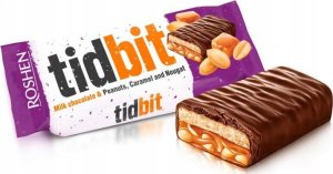 Roshen Tidbid Baton z nadzieniem nugatowym i karmelem 50 g 3