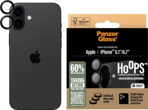 PanzerGlass PanzerGlass Hoops Black Lens Protector iPhone '24 6.1"  6.7" 2