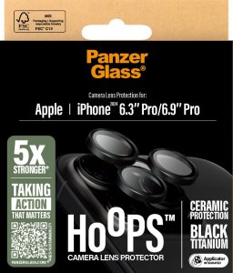 PanzerGlass PanzerGlass Hoops Ceramic Lens Protector iPhone '24 6.1"  6.7" 3