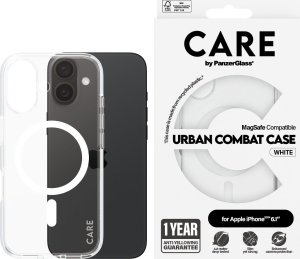 PanzerGlass CARE Case Flagship White MagSAFE  iPhone 24 6.1" 2