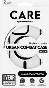 PanzerGlass CARE Flagship Urban Combat Black MagSAFE iPhone 24 6.3" Pro 3