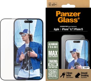 PanzerGlass Aluminum Frame iPhone '24 6.1" UWF 2
