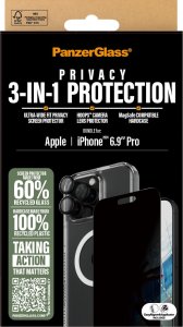 PanzerGlass PanzerGlass 3-in-1 Privacy Protection  iPhone '24 6.9" Pro 5