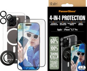 PanzerGlass 4-in-1 Protection iPhone '24 6.3" Pro 2