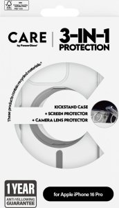 PanzerGlass CARE Feature 3-in-1 Ceramic  iPhone '24 6.3" Pro 3