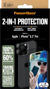 PanzerGlass 2-in-1 iPhone '24 6.3" Pro 3