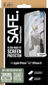 PanzerGlass SAFE  iPhone '24 6.1" UWF 3