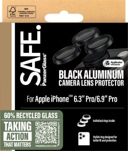 PanzerGlass SAFE Camera  Protector Black iPhone 24 6.1"  6.7" 3