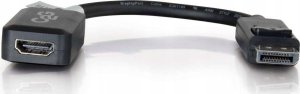 Adapter AV C2G C2G 8in DisplayPort to HDMI Adapter - DP to HDMI Adapter - 1080p - Black - M/F - Videoadapter - DisplayPort mannlich zu HDMI weiblich - 20.3 cm - abgeschirmt - Schwarz 2