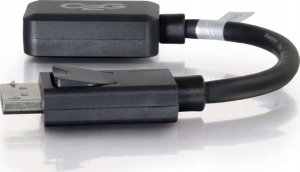 Adapter AV C2G C2G 8in DisplayPort to HDMI Adapter - DP to HDMI Adapter - 1080p - Black - M/F - Videoadapter - DisplayPort mannlich zu HDMI weiblich - 20.3 cm - abgeschirmt - Schwarz 3