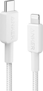 Kabel USB Anker Anker 322 - Lightning-Kabel - Lightning mannlich zu 24 pin USB-C mannlich - 1.83 m - weiss - USB Power Delivery 1