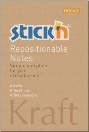 Stickn Notes Kraft 100 (205553) 1