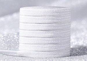 Korbi SZNUROWADŁA BEZ WIĄZANIA ELASTYCZNE SZNURÓWKI GUMOWE CZARNE BL 100CM 4