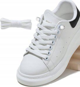 Korbi SZNUROWADŁA BEZ WIĄZANIA ELASTYCZNE SZNURÓWKI GUMOWE CZARNE BL 100CM 7