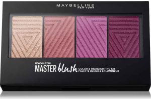 Maybelline  Master Blush Color&Highlighting Palette paleta róży do policzków No. 10 14g 1