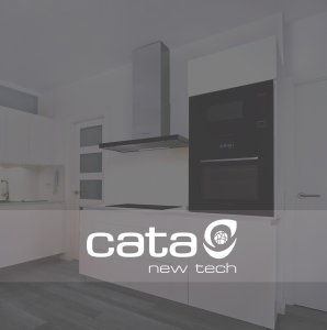 Okap Cata CATA | Hood | GC DUAL A 75 XGWH | Canopy | Energy efficiency class A | Plotis 79.2 cm | 820 m³/h | Touch control | LED | Baltas glass 5