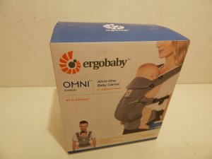 Ergobaby ERGOBABY nešioklė OMNI BREEZE, graphite pilkas, BCZ360PGRAPH 9