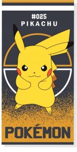 Pokemon RĘCZNIK PLAŻOWY SZYBKOSCHNĄCY POKEMON PIKACHU 70X140 1