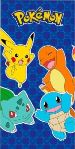 Nintendo RĘCZNIK KĄPIELOWY SZYBKOSCHNĄCY POKEMON 70 x 140 1