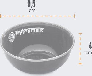 Petromax Miski Emaliowane Petromax 160 ml 2 Szt BLACK 3