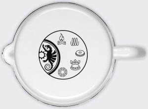 Petromax Emaliowany Garnek na Mleko Petromax 10 L WHITE 3