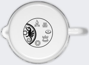 Petromax Emaliowany Garnek na Mleko Petromax 14 L WHITE 3