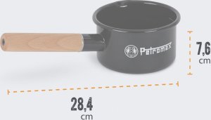 Petromax Rondelek Emaliowany z Uchwytem Petromax 05 L BLACK 3