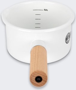 Petromax Rondelek Emaliowany z Uchwytem Petromax 05 L WHITE 2