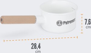 Petromax Rondelek Emaliowany z Uchwytem Petromax 05 L WHITE 3