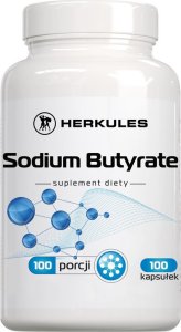 Herkules HERKULES Sodium Butyrate 100caps MAŚLAN SODU 1