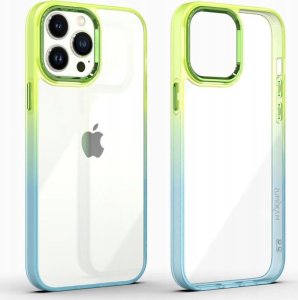 Maxximus MX RAINBOW IPHONE 11 PRO (5.8) LIME-BLUE / ZIELONO-NIEBIESKI 1