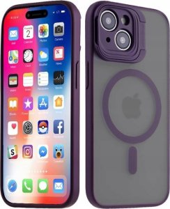 Maxximus MX KICKSTAND MAGSAFE IPHONE 15 PRO MAX 6.7, PURPLE / FIOLETOWY 1