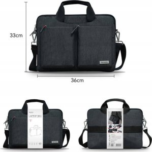 Torba Yesido yesido WB47 Torba na Laptopa 14 Cali (Wodoodporna), BLACK / CZARNY 2