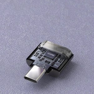 Yesido yesido GS19 Czytnik Kart OTG Type-C - Micro SD, BLACK / CZARNY 2