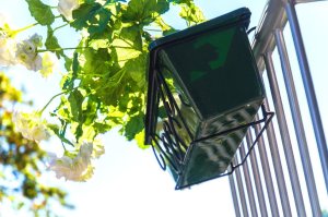 Wieszak na balkon Uchwyt do skrzynek i doniczek 58cm 5