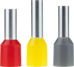 Rosfix PRASKA ZACISKARKA KONEKTORÓW KOŃCÓWEK ZARABIANIA PRZEWODÓW + 1200 TULEJEK 11