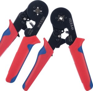 Rosfix PRASKA ZACISKARKA KONEKTORÓW KOŃCÓWEK ZARABIANIA PRZEWODÓW + 1200 TULEJEK 5