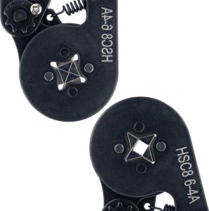 Rosfix PRASKA ZACISKARKA KONEKTORÓW KOŃCÓWEK ZARABIANIA PRZEWODÓW + 1200 TULEJEK 8