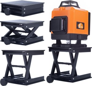 Rosfix ZESTAW LASER KRZYŻOWY POZIOMCA 360 TYCZKA ROSFIX ORANGE TIGER WALIZKA 2AKU 9