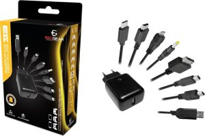 Ładowarka EgoGear SCH7-UNI-BK ładowarka do urządzeń przenośnych Uniwersalne Czarny Prąd przemienny Szybkie ładowanie Wewnętrzna 9
