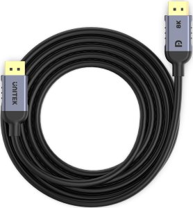 Kabel Unitek DisplayPort - DisplayPort 2m czarny (C1628GY01-2M) 2