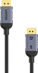 Kabel Unitek DisplayPort - DisplayPort 2m czarny (C1628GY01-2M) 3