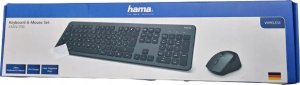Klawiatura + mysz Hama Klawiatura + mysz bezprzewodowa Hama KMW-700 biała 13