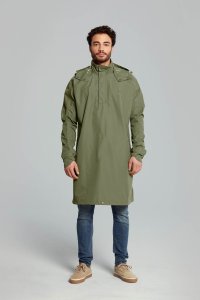 Basil Ponczo przeciwdeszczowe unisex BASIL MOSSE BICYCLE RAIN PONCHO UNISEX 100% waterproof olive green Rozmiar: XL/XXL 4