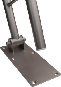 Koło Poręcz ERGOPLUS stała 60 cm ze stali nierdzewnej, kolor satyna 3