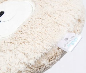 Douceur d`Interieur Poduszka ozdobna do łóżeczka dziecięcego, motyw niedźwiadka, 27 x 27 cm, kolor brązowy 4