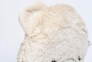 Douceur d`Interieur Poduszka ozdobna do łóżeczka dziecięcego, motyw niedźwiadka, 27 x 27 cm, kolor brązowy 5