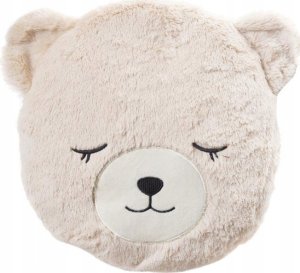 Douceur d`Interieur Poduszka ozdobna do łóżeczka dziecięcego, motyw niedźwiadka, 27 x 27 cm, kolor brązowy 6